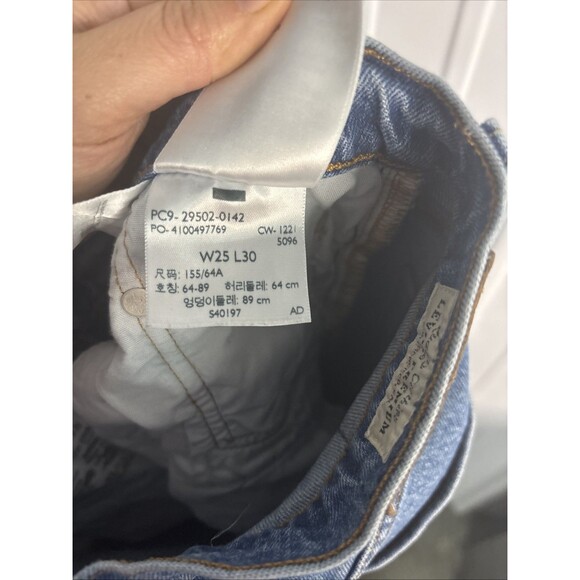 Vintage Big E Levi’s 501 S Skinny Buttonfly Size 25/30 - Picture 8 of 9